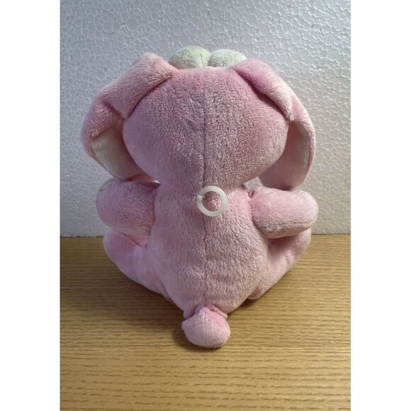 Dan Dee Collectors Choice Funny Bunny Plush Pink Rabbit Stuffed Animal 8.5 Inch - Picture 3 of 10